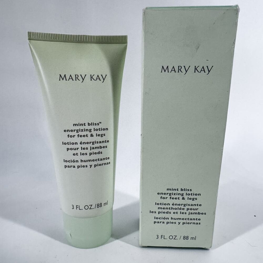 Mary Kay Mint Bliss Energizing Lotion for Feet and Legs, 3 OZ 2017